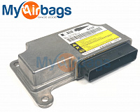 HUMMER H3 SRS SDM DERM Sensing Diagnostic Module - Airbag Computer Control Module Part #15101319