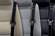 Light Gray Edge - Custom Color Seat Belt Webbing Replacement - Color Code 70340 image