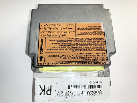 NISSAN NV3500 SRS Airbag Computer Diagnostic Control Module Part #988201PK0A