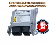 PONTIAC G8 SRS SDM DERM Sensing Diagnostic Module - Airbag Computer Control Module Part #92245736