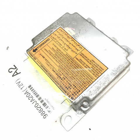 NISSAN ALTIMA SRS Airbag Computer Diagnostic Control Module Part #98820JA20A