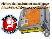 INFINITI M3 SRS Airbag Computer Diagnostic Control Module PART #988201MB0C