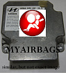 HYUNDAI XG350 SRS Airbag Computer Diagnostic Control Module Part #9591039900 image