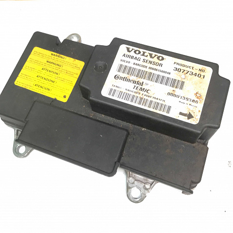 VOLVO S40 SRS Airbag Computer Diagnostic Control Module PART #30773401