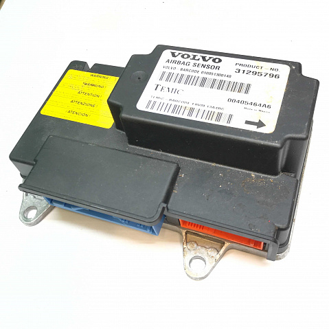 VOLVO C70 SRS Airbag Computer Diagnostic Control Module Part #31295796