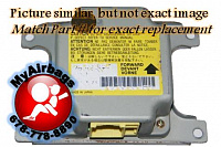 MITSUBISHI MIRAGE SRS Airbag Computer Diagnostic Control Module PART #MR490882DPB