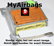 NISSAN MAXIMA SRS Airbag Computer Diagnostic Control Module PART #988204Y715