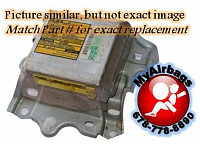 TOYOTA MR2  SRS Airbag Computer Diagnostic Control Module PART #8917017050