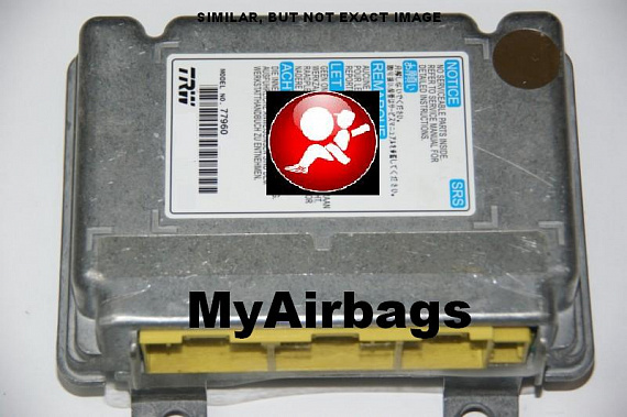 ACURA MDX SRS Airbag Computer Diagnostic Control Module PART #77960S3VC020C1