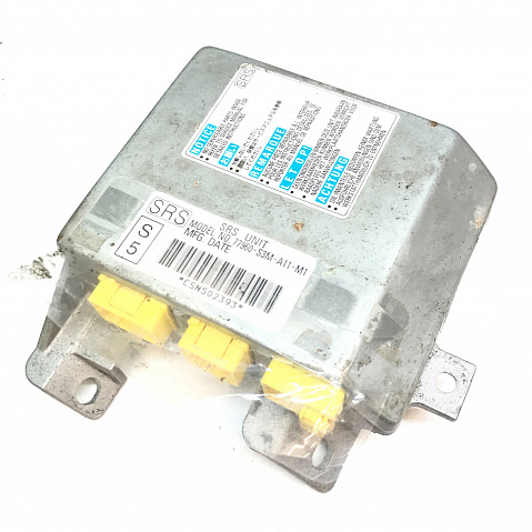 HONDA RIDGELINE SRS Airbag Computer Diagnostic Control Module Part #77960S3MA11M1