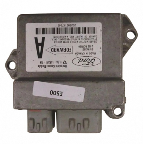 FORD EXPLORER SRS (RCM) Restraint Control Module - Airbag Computer Control Module Part #1L2A14B321AH