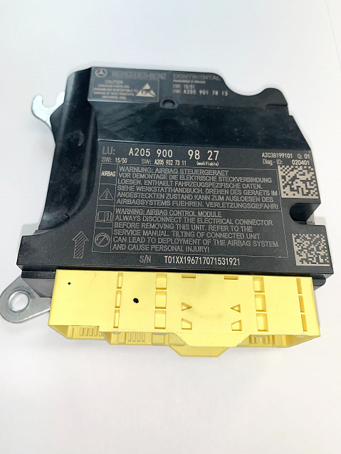 MERCEDES CLA SRS Airbag Computer Diagnostic Occupant Control Module PART #A2059009827