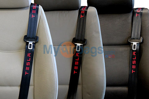 Tesla - Electric Edge - Custom Color Seat Belt Webbing Replacement - Color Code 70660