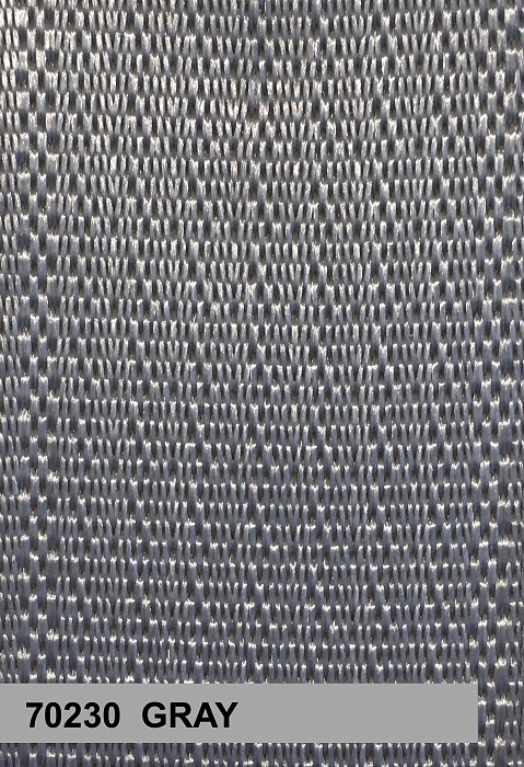 Gray - Custom Color Seat Belt Webbing Replacement - Color Code 70230