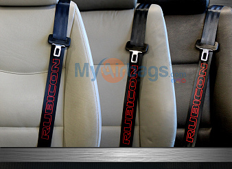 Jeep Rubicon - Off Road Ready - Custom Color Seat Belt Webbing Replacement - Color Code 70630