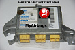 HONDA CIVIC SRS Airbag Computer Diagnostic Control Module Part #77960S5AA831M3 image