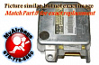 DAEWOO LEGANZA SRS Airbag Control Module PART #96206505