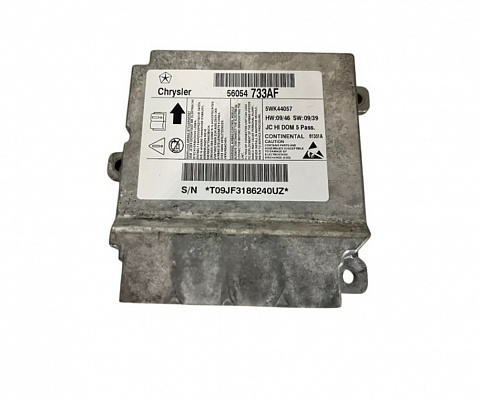 DODGE JOURNEY SRS ORC ORM Occupant Control Module - Airbag Computer Control Module Part #56054733AB