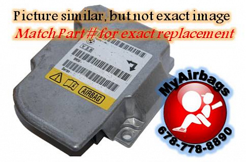 BMW X3 SRS (ACSM) Advanced Crash Safety Module - (MRS) Airbag Multiple Restraint System - Airbag Control Module Part #657734537901