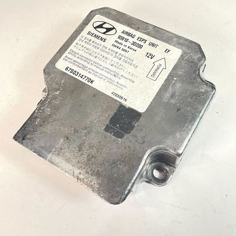 HYUNDAI SONATA SRS Airbag Computer Diagnostic Control Module Part #959103D200