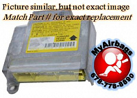 MITSUBISHI GALANT SRS Airbag Computer Diagnostic Control Module PART #8635A040DPSB