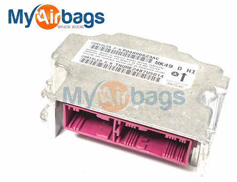 JEEP RIO SRS ORC ORM Occupant Control Module - Airbag Computer Control Module Part #P04896623AC