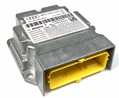 AUDI A3 SRS Airbag Computer Diagnostic Control Module Part #8P0959655K