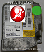 VOLVO S40 SRS Airbag Computer Diagnostic Control Module Part #30613049A image