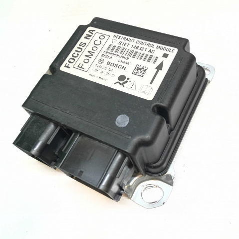 FORD FOCUS SRS (RCM) Restraint Control Module - Airbag Computer Control Module PART #G1ET14B321AC