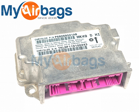 Jeep Airbag Control Module Reset – P68069501AB