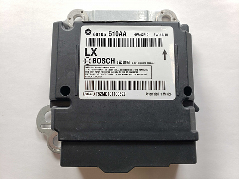 Chrysler Airbag Control Module Reset – 68105510AA