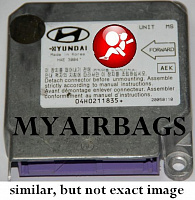 HYUNDAI ACCENT SRS Airbag Computer Diagnostic Control Module PART #9591025500