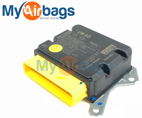 VOLKSWAGEN GOLF SRS Airbag Computer Diagnostic Control Module PART #5Q0959655AT