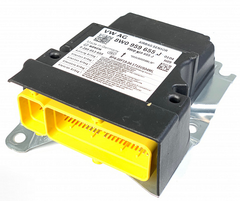AUDI S5 SRS Airbag Computer Diagnostic Control Module Part #8W0959655J