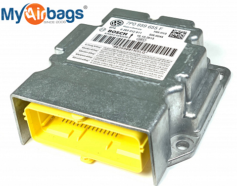 PORSCHE CAYENNE SRS Airbag Computer Diagnostic Control Module Part #7P0959655F
