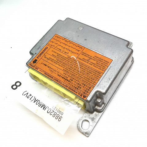 NISSAN ROGUE SRS Airbag Computer Diagnostic Control Module Part #98820JM60A