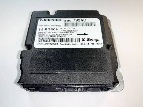 RAM Airbag Control Module Reset – 68399792AC