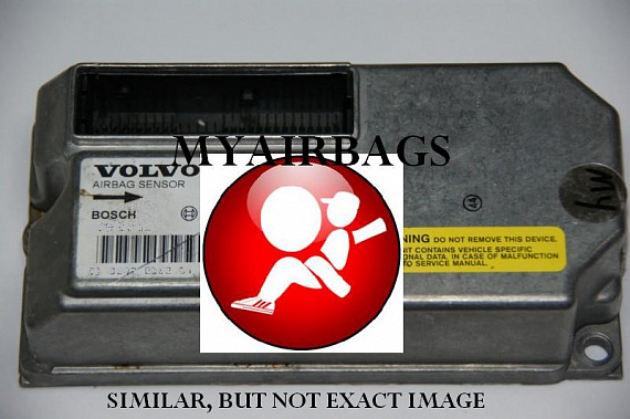 VOLVO S60 SRS Airbag Computer Diagnostic Control Module PART #8646434