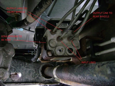 GMC Sierra 1999-2006  ABS EBCM Anti-Lock Brake Control Module Repair Service