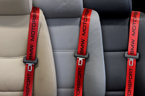 BMW Motorsport - Custom Color Seat Belt Webbing Replacement - Color Code 70500