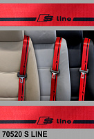 thumbnail image 2 of Porsche Seat Belt Color Change Service – Send In Your Belts For Yellow Repair 2 of 6