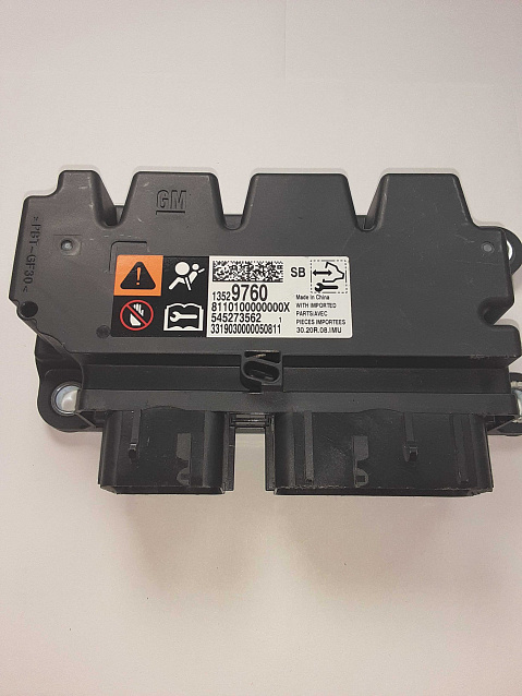 BUICK ENVISION SRS SDM DERM Sensing Diagnostic Module - Airbag Computer Control Module Part #13529760