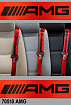 Mercedes Benz AMG - Custom Color Seat Belt Webbing Replacement - Color Code 70510 image