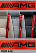 Mercedes Benz AMG - Custom Color Seat Belt Webbing Replacement - Color Code 70510