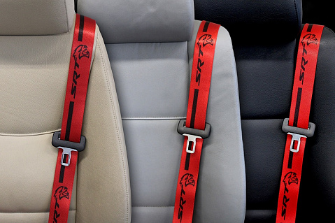 Dodge Hellcat Custom Color Seat Belt Webbing Replacement Color Code 70480 Custom Color Seat Belt MyAirbags