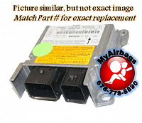 FORD FOCUS SRS (RCM) Restraint Control Module - Airbag Computer Control Module PART #5S4T140B56AC