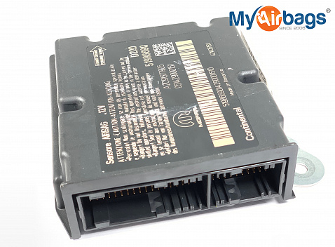 FIAT 500 SRS ORC ORM Occupant Control Module - Airbag Computer Control Module Part #51986690