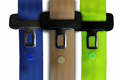 Orange Seat Belt Stop Button