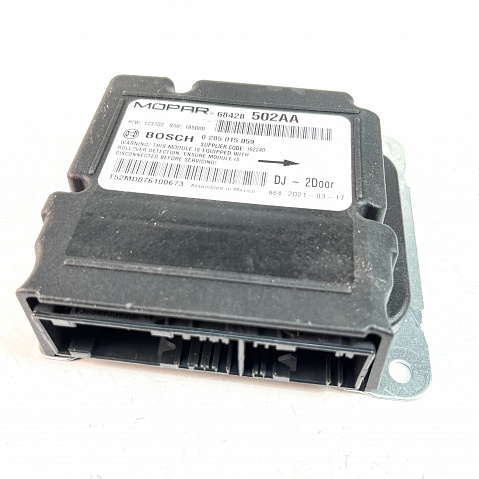 RAM 2500 SRS ORC ORM Occupant Control Module - Airbag Computer Control Module Part #P68428502AA