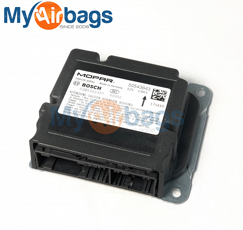ALFA ROMEO STELVIO SRS Airbag Computer Diagnostic Control Module Part #50543843